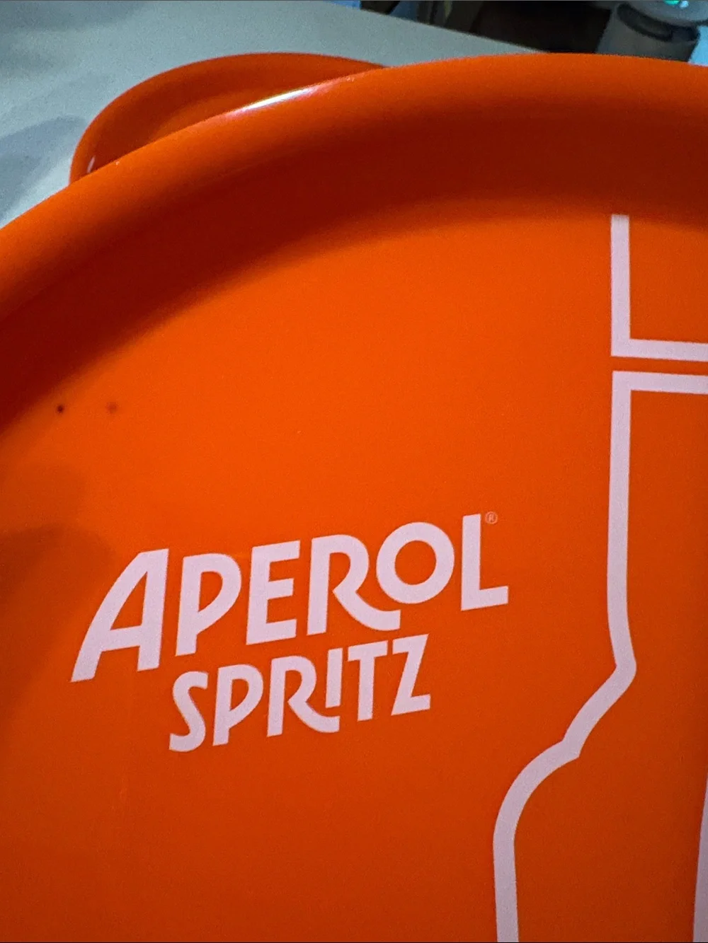Orange Serving Tray - Aperol x 2
